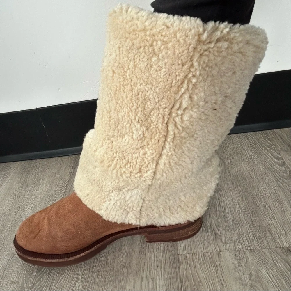 Coach Tan Women’s over the knee boots